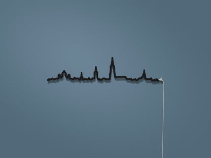 Kontura Skyline Mini Bern in Schwarz, unbeleuchtet #Farbe_Schwarz